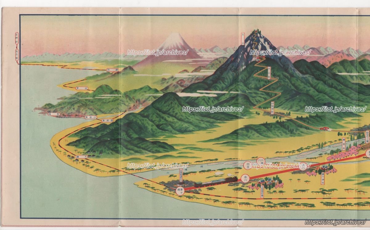 相模鉄道沿線案内