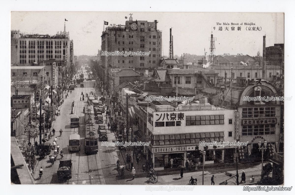 新宿通り（新宿駅前）