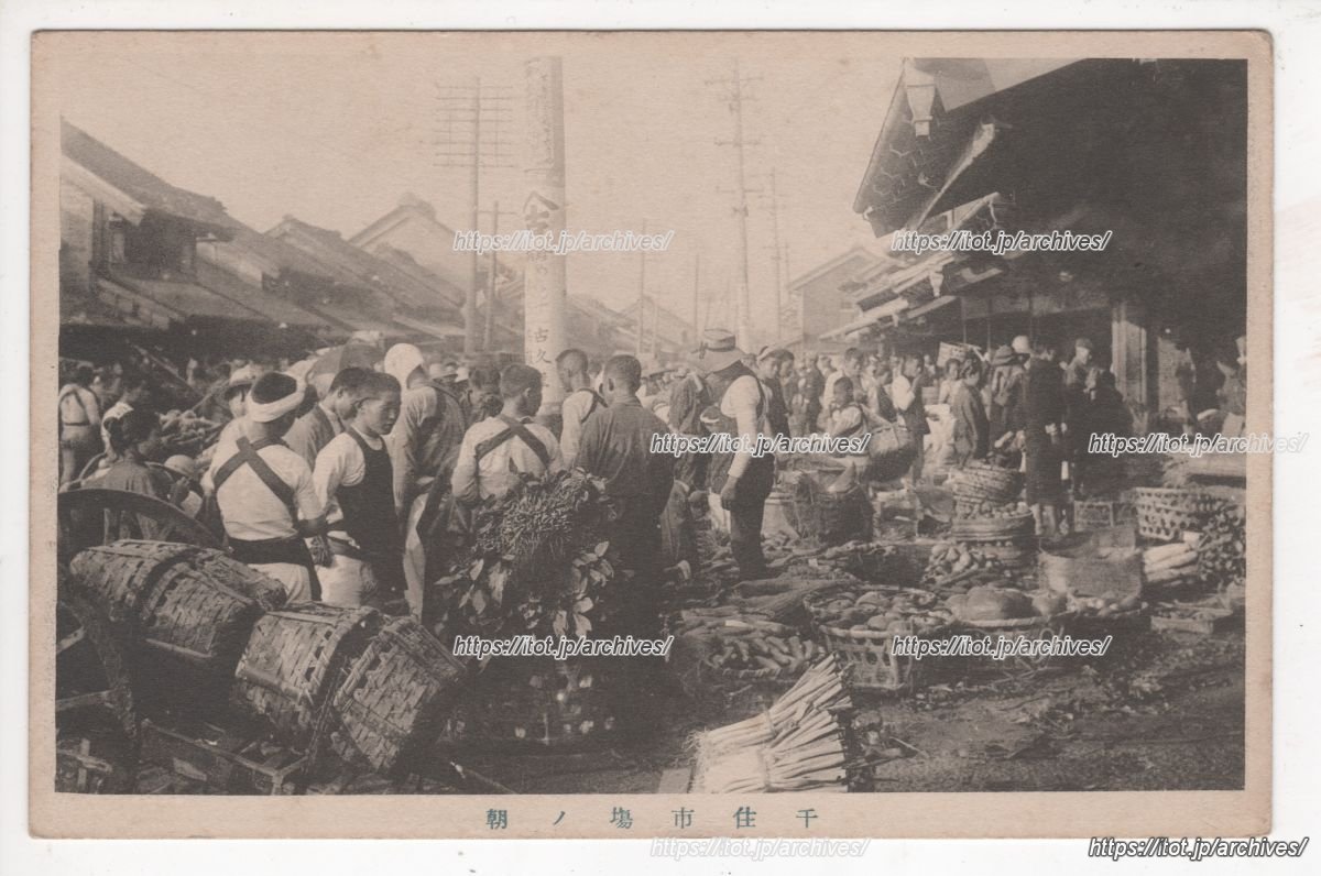 千住のやっちゃ場