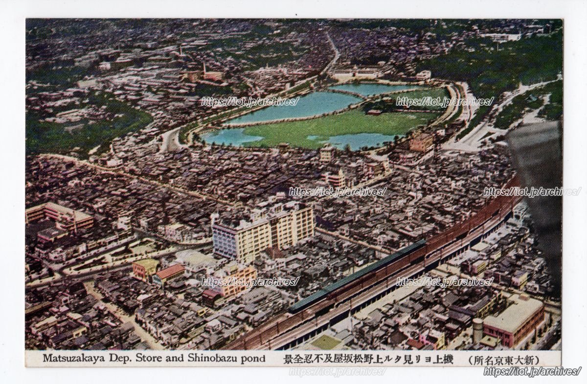 上野御徒町 俯瞰