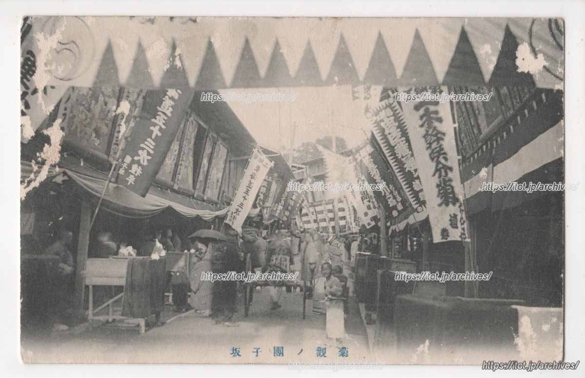 団子坂の菊人形